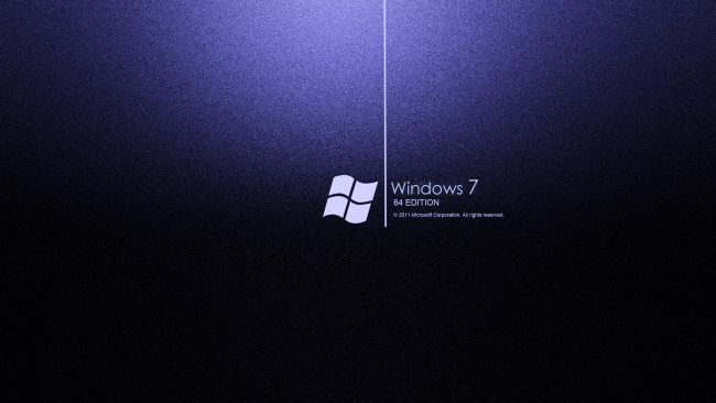Обои картинки фото компьютеры, windows 7 , vienna, синий, фон, точки, окно, логотип, надпись, линия, полоса
