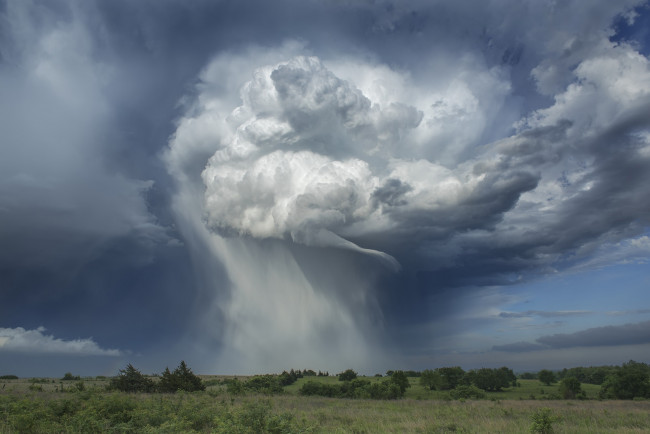 Обои картинки фото природа, стихия, тучи, шторм, небо, дождь, облака
