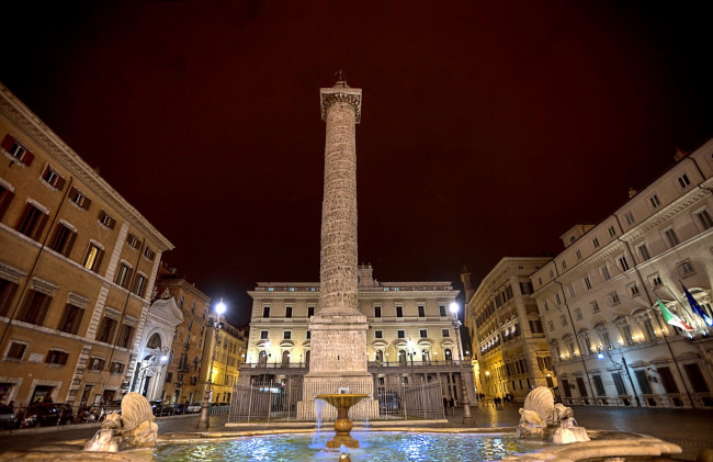 Обои картинки фото column of marcus aurelius, города, рим,  ватикан , италия, column, of, marcus, aurelius