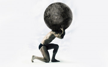 Картинка мужчины -+unsort мужчина атлет шар камень