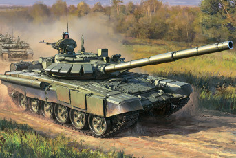 Картинка техника военная+техника танк ссср россия обт т-72б3
