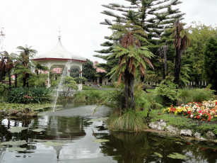 Картинка new zealand rotorua gardens природа парк