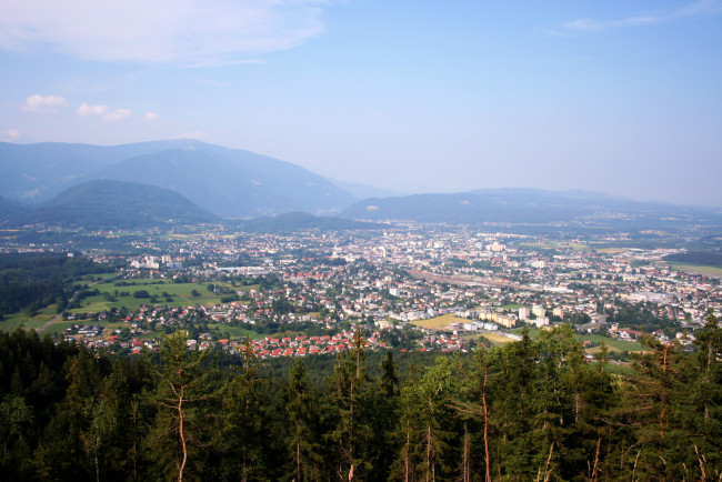 Обои картинки фото города, панорамы, villach, австрия