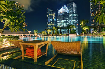 Картинка города сингапур marina bay