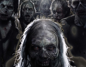 Картинка the+walking+dead рисованное кино +мультфильмы мертвецы зомби