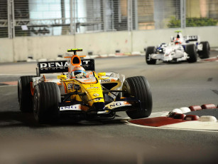 Картинка f1 singapore 2008 спорт формула