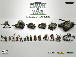 Картинка видео игры warhammer 40 000 dawn of war dark crusade