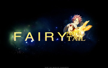 обоя аниме, fairy, tail, natsu