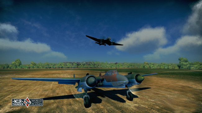 Обои картинки фото видео игры, war thunder,  world of planes, полет, самолеты