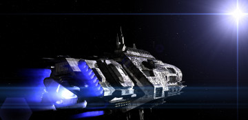 Картинка 3д+графика космические+корабли +звездолеты+ spaceships +starships полет вселенная космический корабль галактика