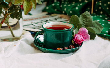 Картинка еда напитки +чай роза чай