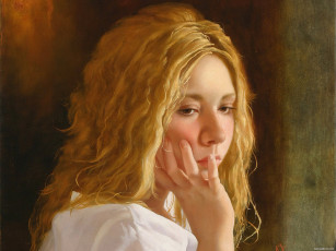 Картинка arsen kurbanov girl with peach detail рисованные арсен курбанов