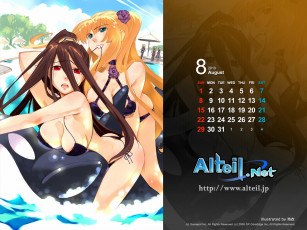 обоя календари, аниме