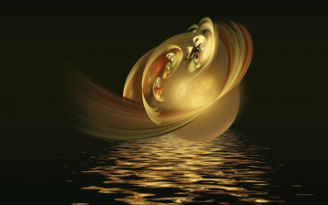 Картинка blackhills gold 3д графика atmosphere mood атмосфера настроения узор вода