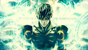 Картинка аниме one+punch+man генос