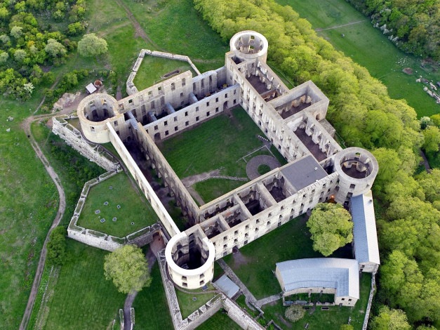 Обои картинки фото borgholm castle, города, замки швеции, borgholm, castle
