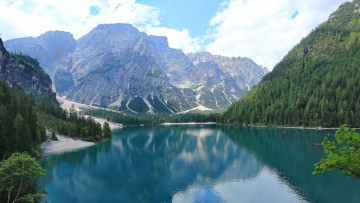 Картинка wildsee tyrol austria природа реки озера