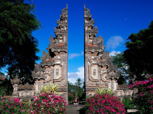 Картинка bali indonesia города исторические архитектурные памятники