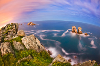 Картинка природа побережье море скалы камни