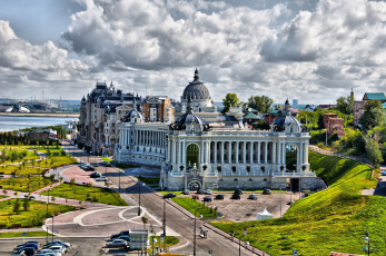 обоя казань, города, улицы, площади, набережные, город, архитектура