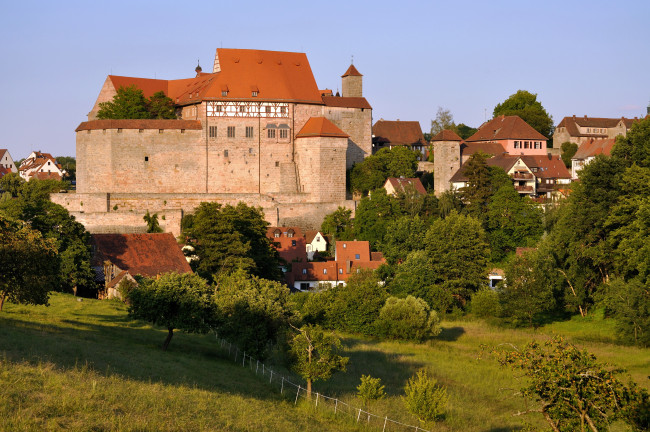 Обои картинки фото cadolzburg, castle, bavaria, germany, города, дворцы, замки, крепости, замок