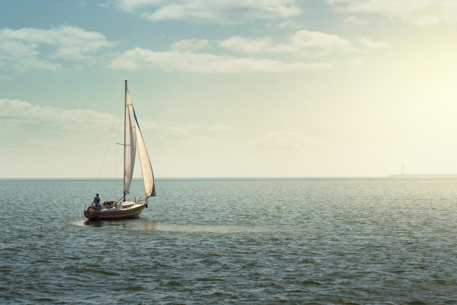 Обои картинки фото корабли, парусники, море, sailing, sea, парусник