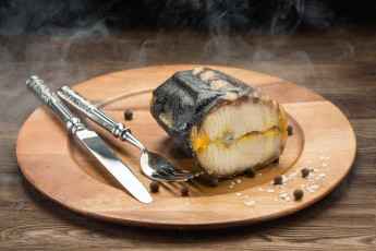 Картинка еда рыба +морепродукты +суши +роллы скумбрия специи