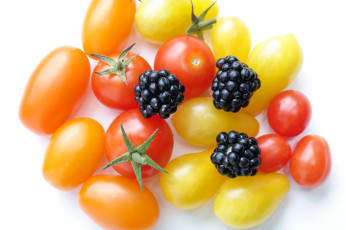 Картинка еда фрукты+и+овощи+вместе снедь томаты помидоры