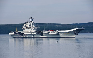 Картинка корабли авианосцы +вертолётоносцы адмирал кузнецов тяжёлый авианесущий море крейсер