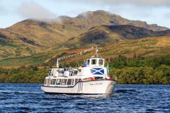 Картинка loch+katrine scotland корабли теплоходы loch katrine