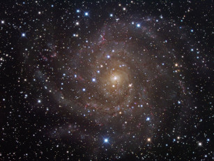 обоя галактика, ic, 342, космос, галактики, туманности