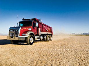 Картинка mack granite series автомобили trucks inc сша тяжелые грузовики