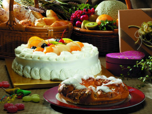 Картинка еда пирожные кексы печенье торт пирог сладости