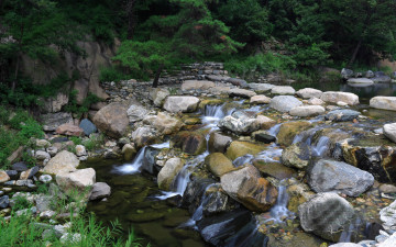 Картинка природа реки озера ручей камни