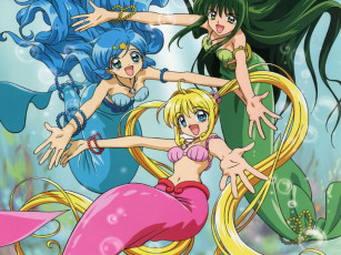 Картинка аниме mermaid melody