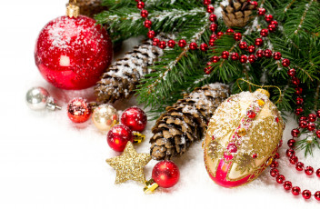 обоя праздничные, украшения, new, year, рождество, шарики, праздник, christmas, новый, год