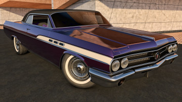 Картинка автомобили 3д 1963 convertible wildcat buick mk1