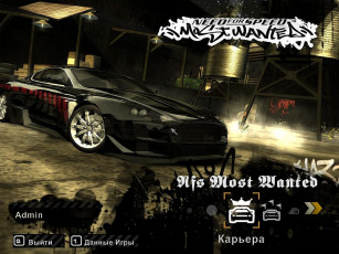 обоя nfsmw, aston, martin9, видео, игры, need, for, speed, most, wanted