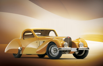 Картинка автомобили классика bugatti