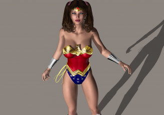 Картинка 3д+графика фантазия+ fantasy супермен фон девушка взгляд