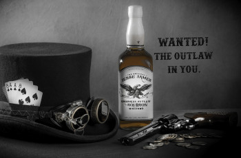 Картинка бренды бренды+напитков+ разное револьвер шляпа виски
