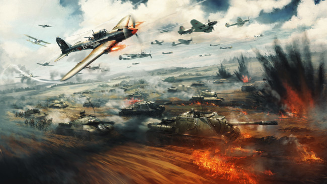 Обои картинки фото видео игры, war thunder,  world of planes, war, thunder