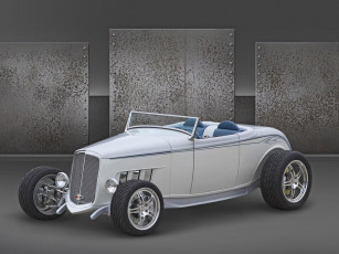 Картинка leno ’32 bowtie deuce roadster автомобили custom classic car