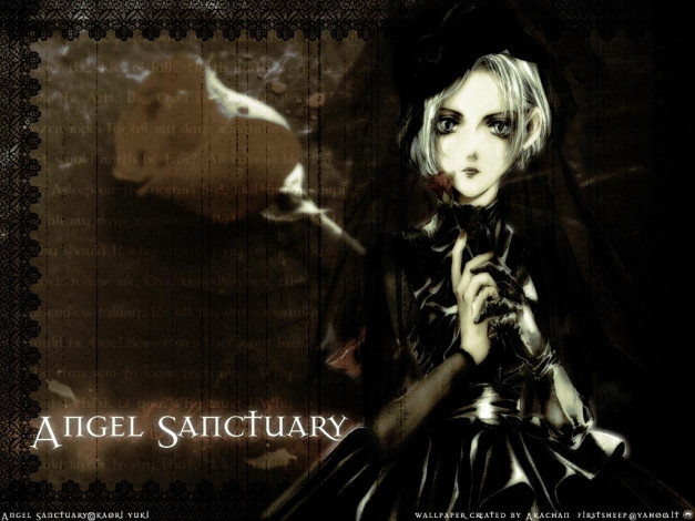 Обои картинки фото аниме, angel, sanctuary