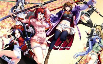 Картинка samurai girls аниме