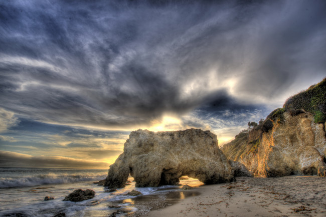 Обои картинки фото malibu, california, природа, побережье, океан