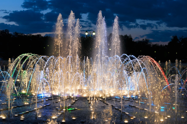 Обои картинки фото города, - фонтаны, вода