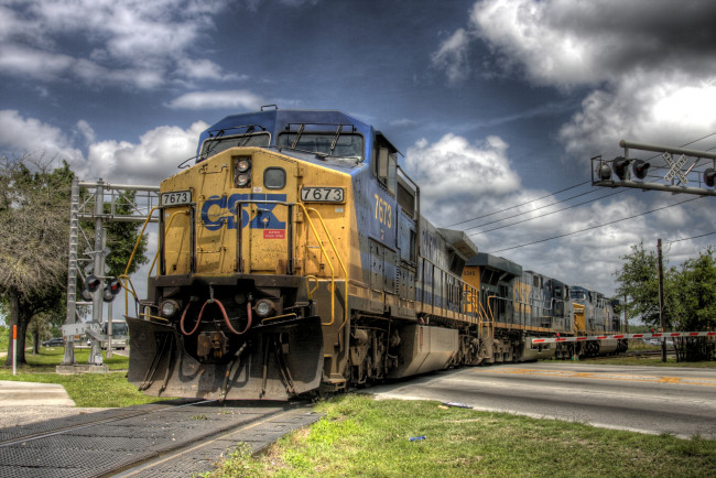 Обои картинки фото техника, поезда, локомотив, состав, рельсы, дорога, железная