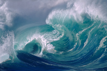 Картинка природа вода мощь сила стихия океан море волна