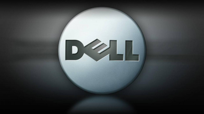 Обои картинки фото компьютеры, dell, логотип, фон